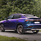 Volkswagen Tayron X оклейка в цветной полиуретан Iristek UC8067 Chameleon Thunder Blue Purple, антихром, новые диски